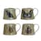Hello Honey® Insect & Bird Design Stoneware Mug Set